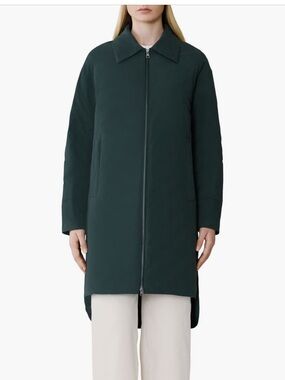 Soia & Kyo Laleh 700 Fill Power Down Longline Coat Size M